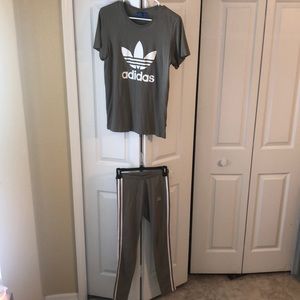 Matching adidas set